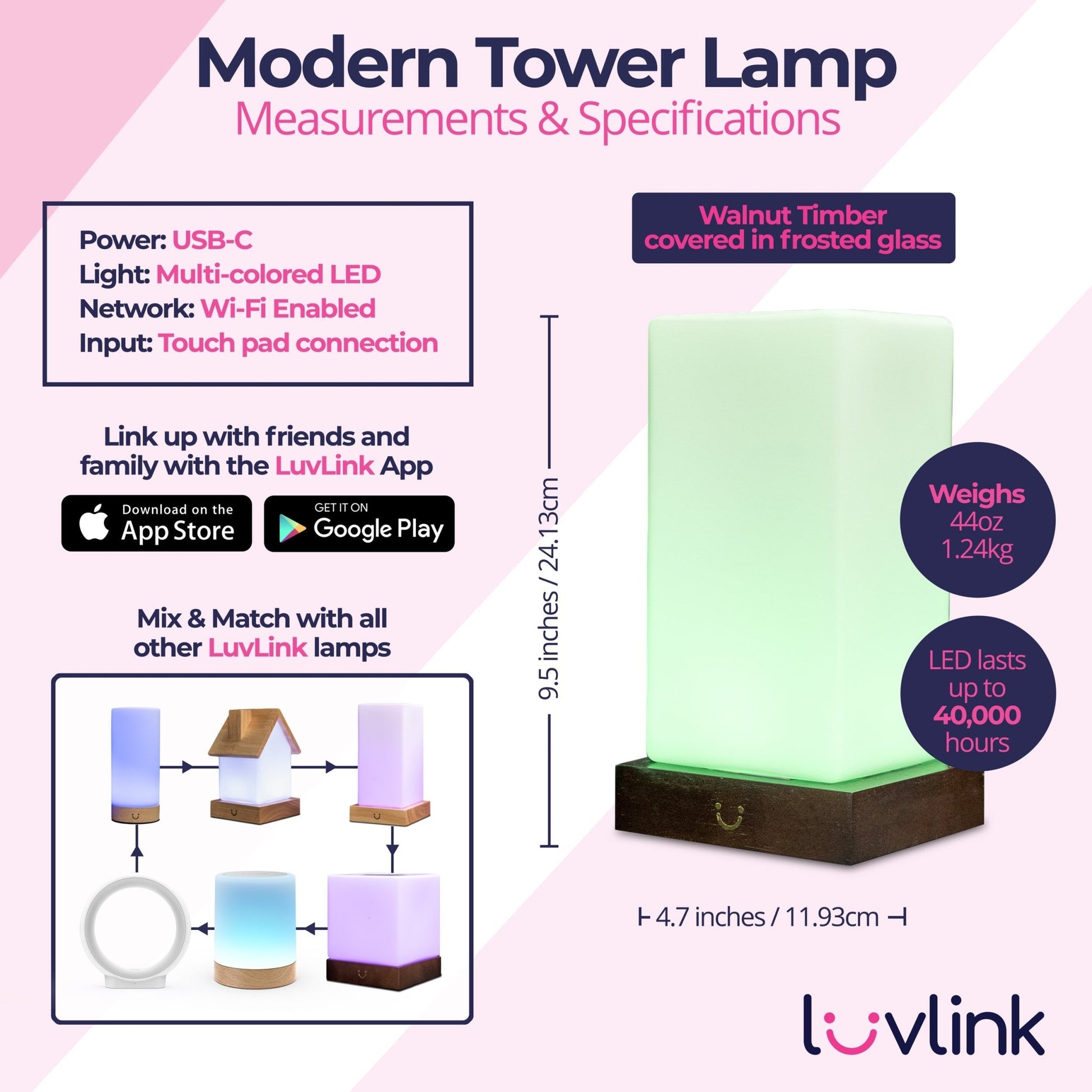 Tower Friendship Lamp